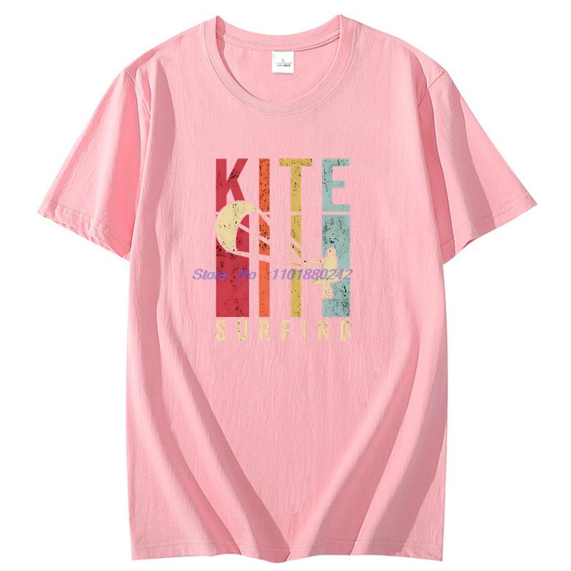 Kiteboarding Kitesurfing Fashion Graphic T Shirts Cotton Short Sleeve Tshirts Fashion New Shirts And Tshirts Unisex T Shirt