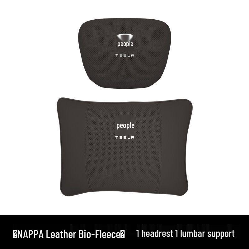 Tesla Car Headrest & Lumbar Support Cushion for Model 3/Y/S/X