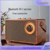 Creative Retro AS23 Portable Bluetooth Speaker with USB, TF Card, and FM Radio