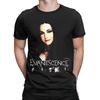 Ästhetische Evanescence Rockband langsames T-Shirt Herren Rundhals Kurzarm Kleidung Baumwolle Sommer Oberteil T-Shirt