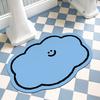Cartoon Animal Bathroom Door Absorbent Floor Mat Household Toilet Bathroom Anti slip Mat Special Diatom Mud Floor Mat
