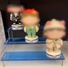 3 Layer Acrylic Color Display Shelf Toy Manual Blind Box Storage Shelf Lipstick Cosmetics Perfume Creative Shelf Storage Box Cupcake Organizer Rack