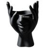 Contemporary Desk Accessory for Friends 3D Printed Face Vase, Face-Holding Pen Holder Art Decor, Creative Makeup Brush Modern Minimalist Home