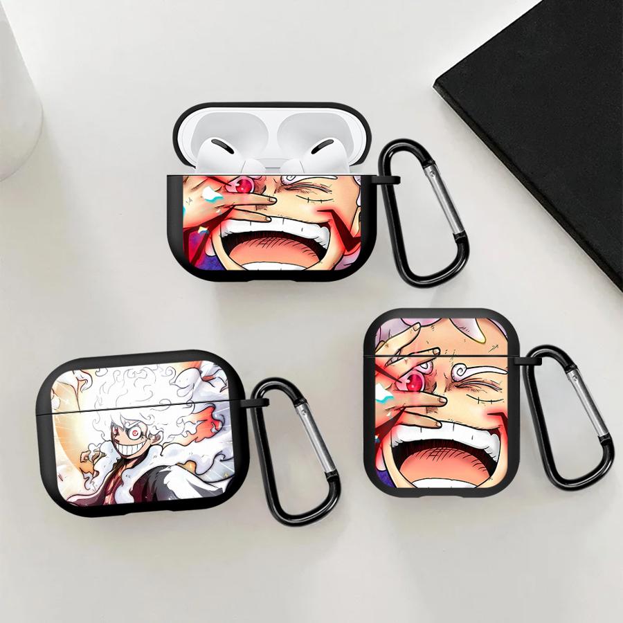 Earphone Cases Cover Case For Airpods 1 2 Pro3 Pro2 3 Pro 4 ONE PIECE Luffy