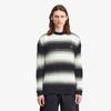 [Sport] Merino Wool Striped Open Knit Sweater (102) Afpm2417612-102