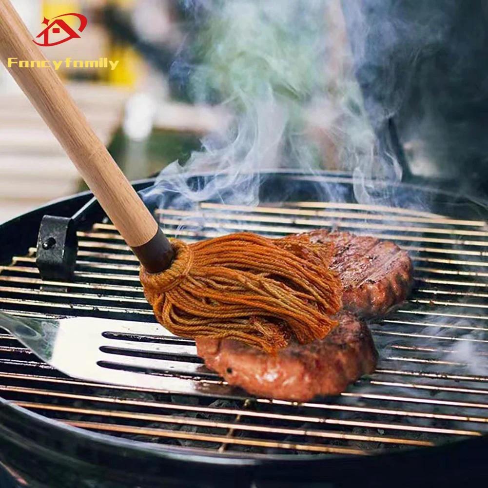 Fancyfamily Barbeque Marinade Sauce/Seasoning/Oil Brush Barbecue Restaurant Outdoor Camping Party Essential