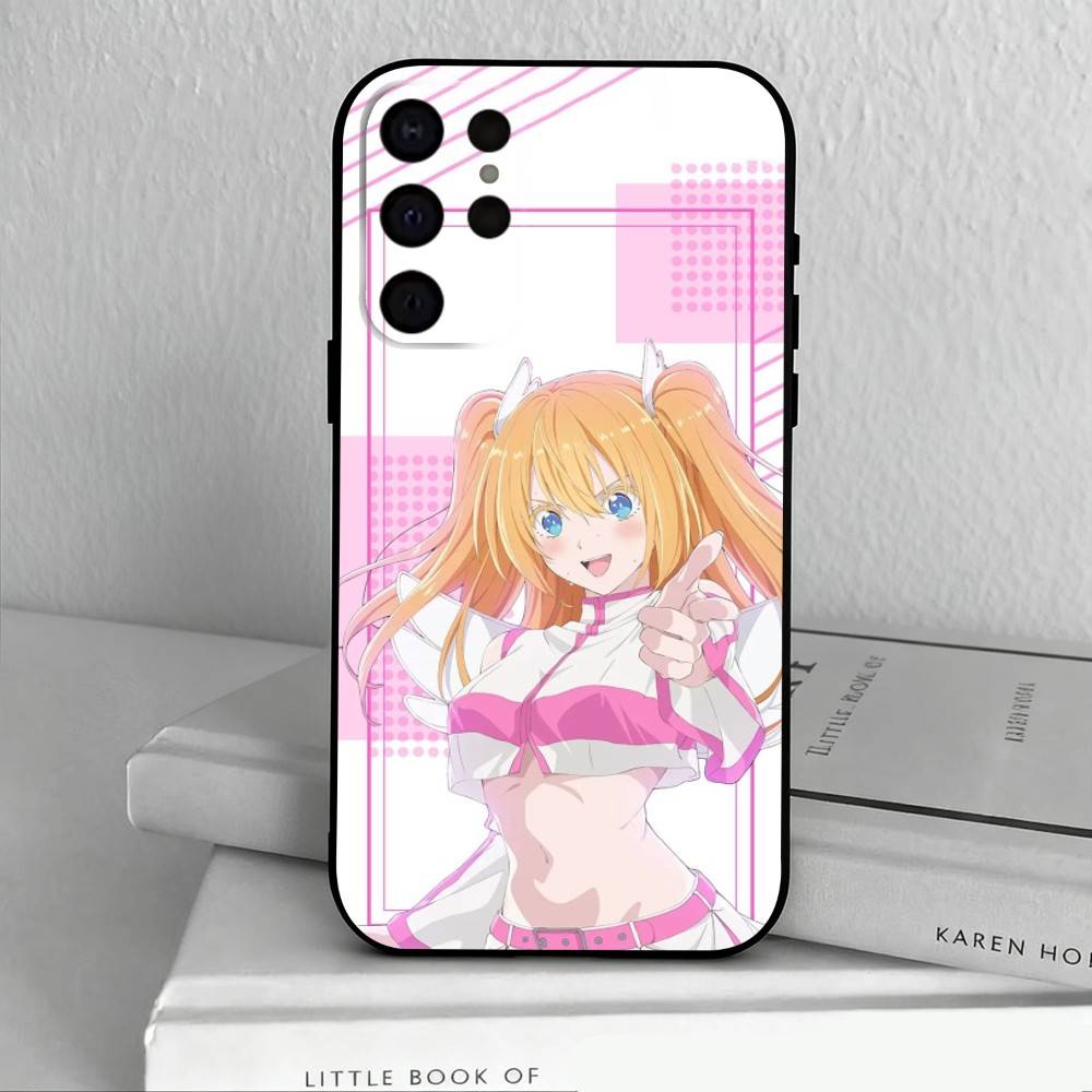 2.5 Dimensional seduction Amano Ririsa Phone Case For Samsung S25,24,23,22,30,21,10,9,Ultra,Plus,Lite,FE,4,5 G Soft Black Case