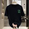 Tricou Bază High-End cu Mânecă Scurtă Bărbați Tendință Imprimare Simplă Versatil Luminos Luxos Răutăcios Frumos Casual Trendy Top