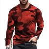 Men's Camouflage Long Sleeve T-Shirt, Perfect for Casual Daily Wear