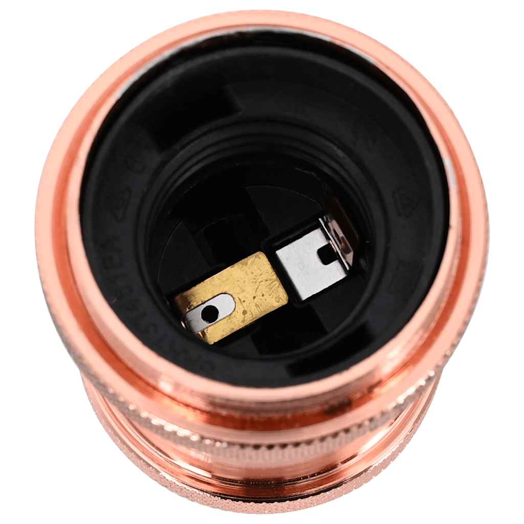 Lamp Holder Set 2 pcs Rose Gold E27