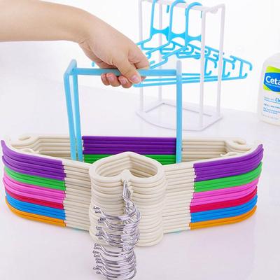 Hot Smart Design Wardrobe Storage Clothes Hanger Stacker Organizer Rack