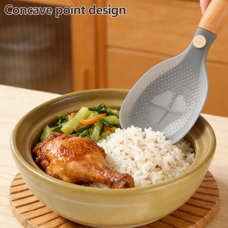 Silicone Spatula Cooking Spoon Heatproof Kitchen Tool With Comfortable Grip Perfect For Sauteing Baking And Serving