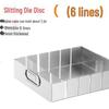ZISIZ Stainless Steel Ejiao Cake Slicing Tray