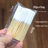 Bamboo Cotton Swabs for Applying Beauty Liquids – 30 Extra Thin, Thickened, 8cm Swabs