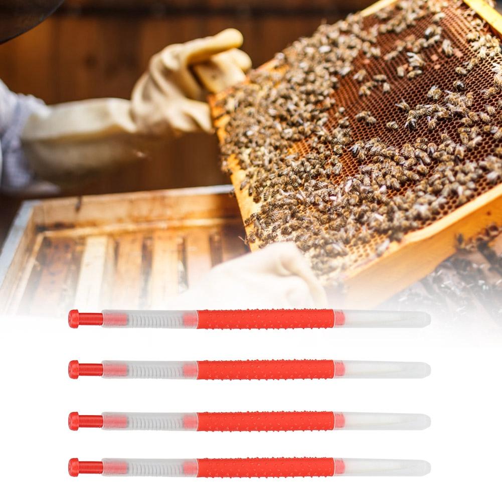 4pcs Plastic Beekeeping Honey Bee Larvae Grafting Tool for Rearing Queen Bee