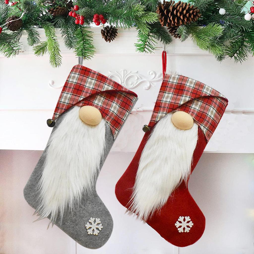 Christmas Decorations Faceless Doll Christmas Socks Festive Decorations With Unique Faceless Doll Design