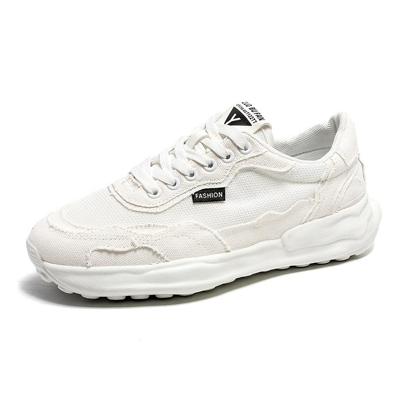 

Teen men s color matching low-top sneakers summer trendy student casual flats outdoor running shoes 2025 44