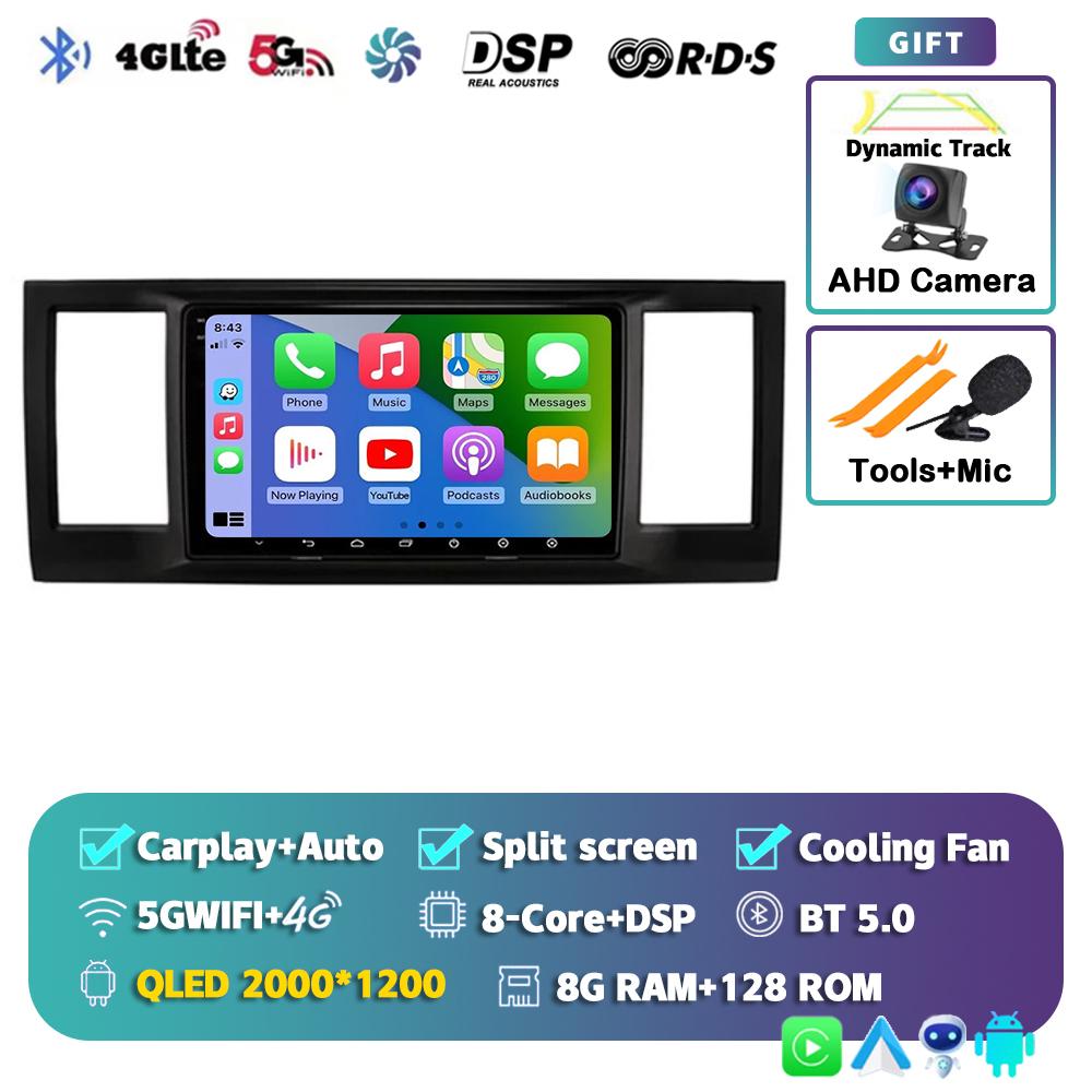 Android 14 Carplay Auto Car Radio For VW Volkswagen Caravelle 6 T6 2015-2020 Multimedia Video Player Navigation GPS Stereo Audio