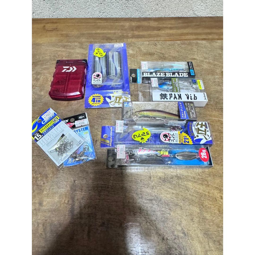 Used [Many unused items] Lure fishing gear bulk sale set (Daiwa Jackson, Hamao, etc.)