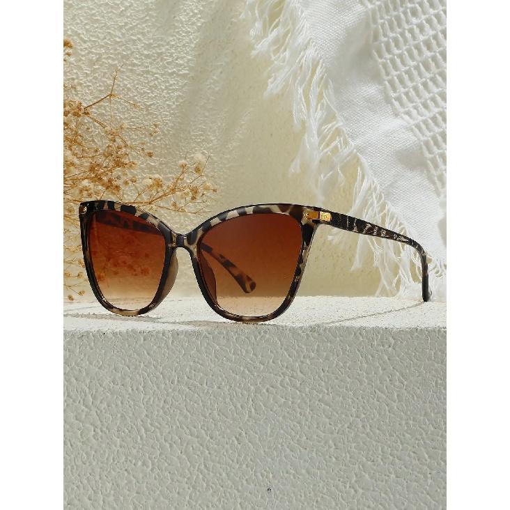 1/2/3 PCS Fashion Cat Eye Plastic Frame Women Sunglasses For Men Daily Life Shades Eyewear Accessories.