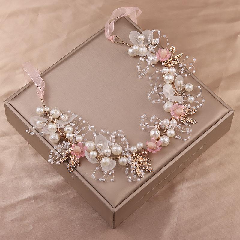 

Женские аксессуары Элегантный жемчужный венок Головные уборы Изысканные подружки невесты Свадебные платья Фотография Головные уборы Аксессуары Подарки розовый