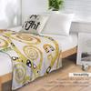 Gustav Klimt - Tree Of Life Throw Blanket Large Blanket Bed Plaid Soft Plaid