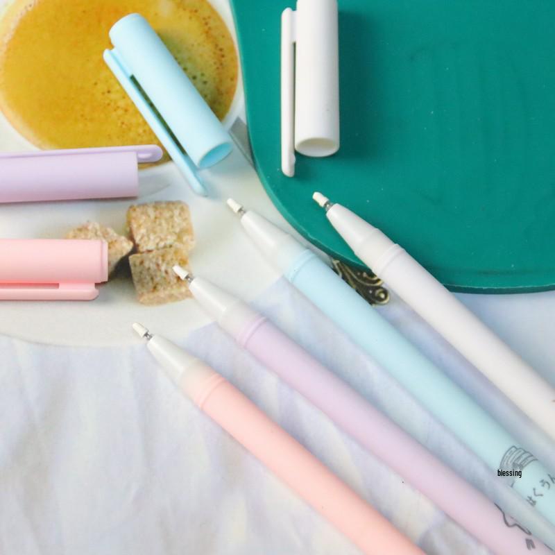 Kreativt Morandi 6-delars neutralt kulspetspennset för studenter