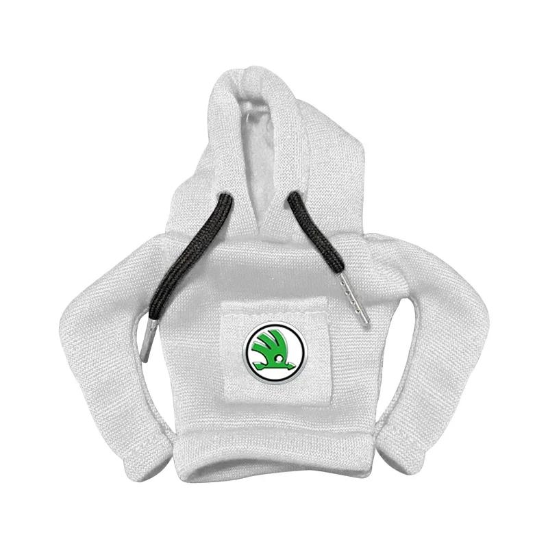 pjxbt2 New Car hoodie gear shift lever sweatproof multi-color protective cover For Skoda Octavia Fabia Kamiq Kapoq Kodiaq Rapid SCALA