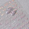 Bronzing Metal Letters Nail Art Stickers DIY Making Creative Decorative Stickers