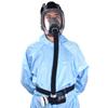 Electric Constant Flow Supplied Air Fed Full Face Gas Mask Spray Painting Tool Respirator System 100-240V