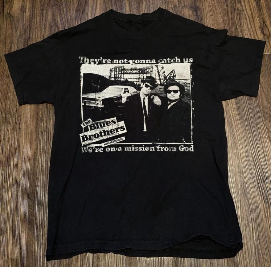 The Blues Brothers Music Rock Song T-shirt, size S-4XL