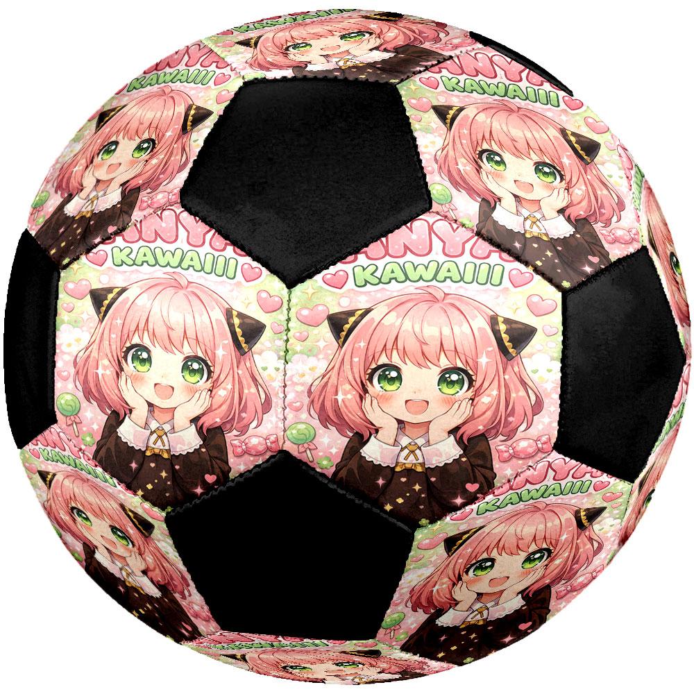 1pc SPY FAMILY Soccer Ball Size 5 Indoor Soccer Ball Fashion Colorful Backyard Game - Great For Sports Fans Gift HE43