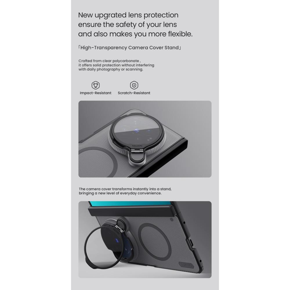NILLKIN Magnetische Hülle für Vivo X Fold 6 Fold6 TPU + PC Hartrückseite Anti-Fingerabdruck CA4017