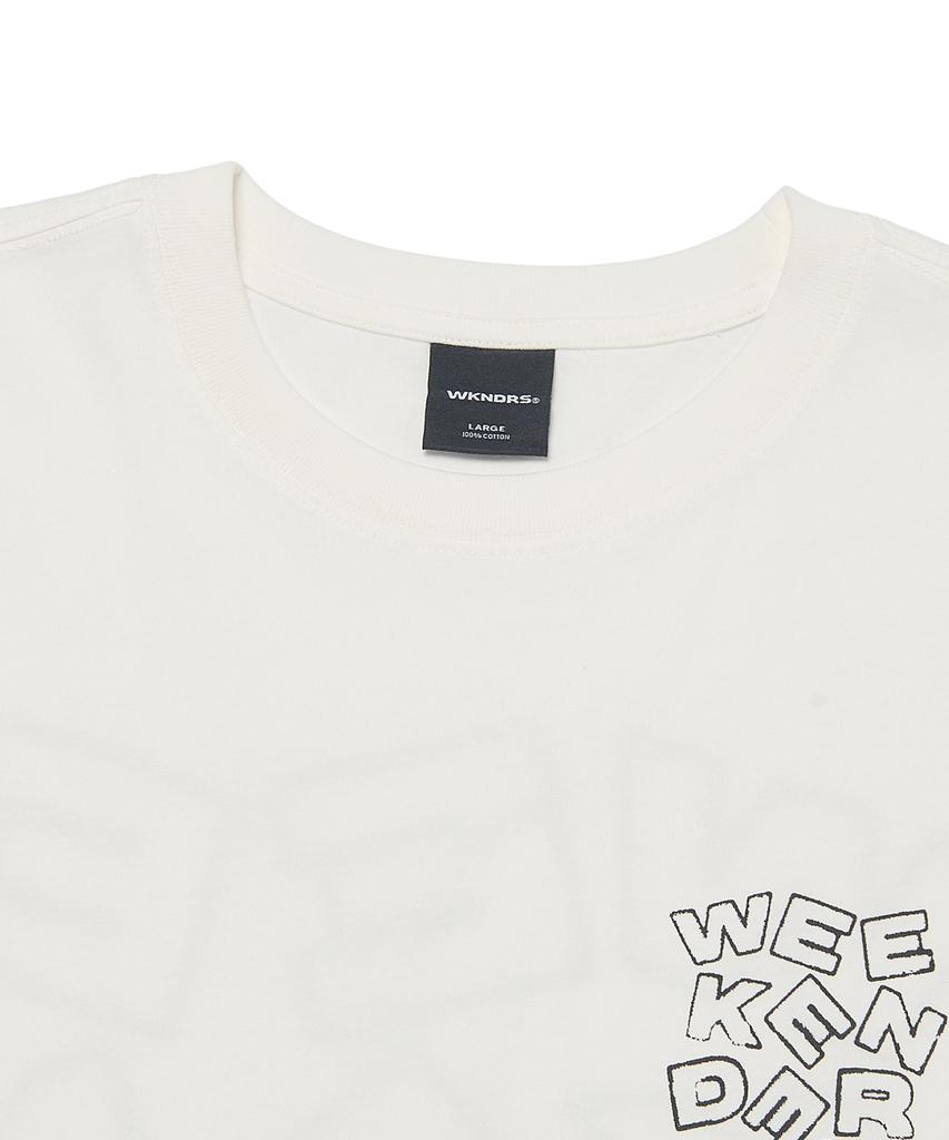WKNDRS S-Logo T-Shirt (White)