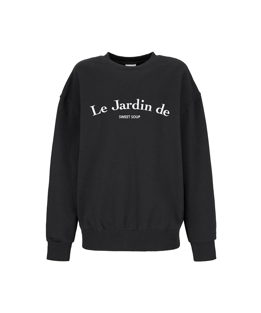 SWEET SOUP Lettering Oversized Sweatshirt (Wcrltf1)