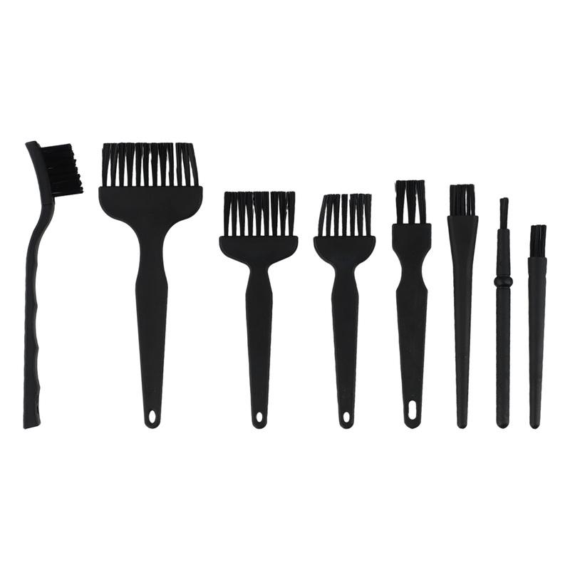 Anti-Static Brush Kit Anti-Static Cleaning Brush Sensitive Electronic Components Various Sizes Conductive PA Bristles