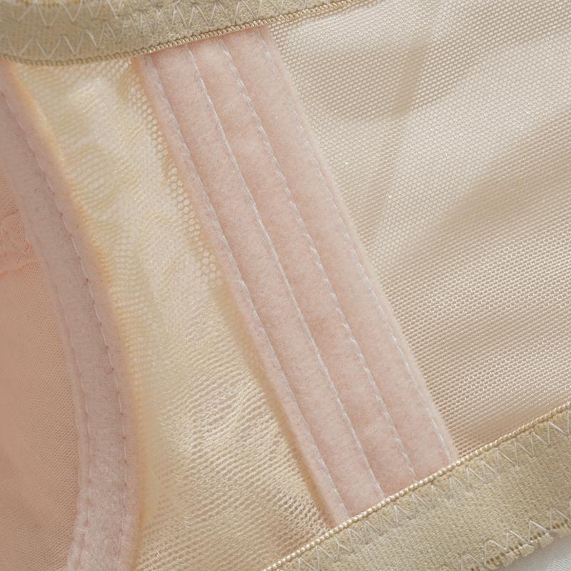 Sutien cu bordură din dantelă de lux de mărime mare, ajustare laterală a sânilor, lenjerie de corp Sutiene subțire de vară, sutien adunat respirabil