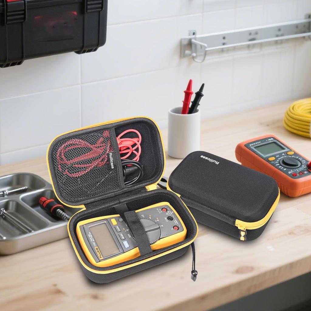 Ruilicase Compatible Storage Case for Kyoritsu Electrical Instruments Digital Multimeters and Fluke 1009/1011/1012/1012K/1020R/1021R 113/115/116/117