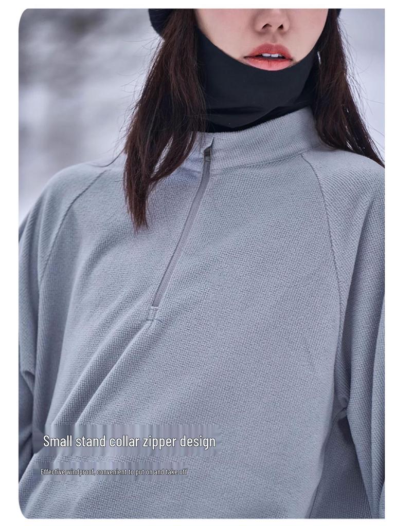 Northeast Gray Thermal Ski Suit: Warm, Breathable, Sweat-Wicking Base Layer