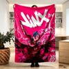 Jinx Print Blanket - Soft & Comfortable, for Bedroom, Travel, Sofa, Home Decoration - Birthday Christmas Gift for Friend