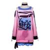 Project Sekai Colorful Stage Akiyama Mizuki Cosplay Costume, Pink Hoodie & Shorts Outfit for Anime Fans & Halloween