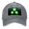 Splinter Cell Logo Rain and Blood Edition Baseball Cap Hats for Men Dropshipping Birthday Golf Hat Men Womens