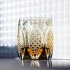 Hand Engraving Crystal White Rime Edo Kiriko Wine Glasses High End Whiskey Cup Brandy Snifter Artwork Liquor Glass Mug Gift Box