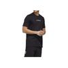adidas Logo Front Sports Style Solid Short Sleeve T-Shirt Men Tops Black GD5438