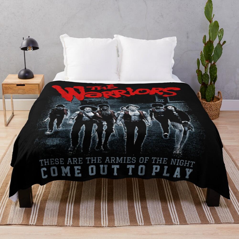 The Warriórs band Come Out To Play Throw Blanket
