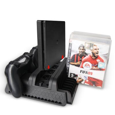 עבור PS4 SLIM PRO בקרי מטען עמדת טעינה מאוורר קירור מעמד לקירור