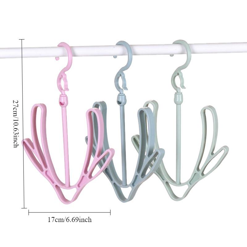 Creative Windproof Shoe Rack Double Hooks Balcony Drying Organizer Multi-Functional Storage Hanger Clothes Durable Space Saving