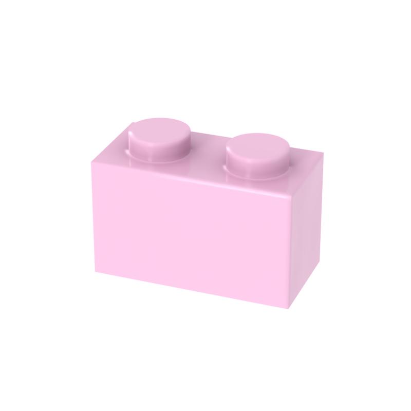 [FunBrick] 20/50/100PCS 1x2 Brick DIY Building Blocks Thick Figures Bricks Dots Creative Compatible With 3004 Toy f