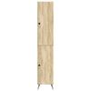 Cabinet Set 2 pcs Sonoma Oak Wood Based Material