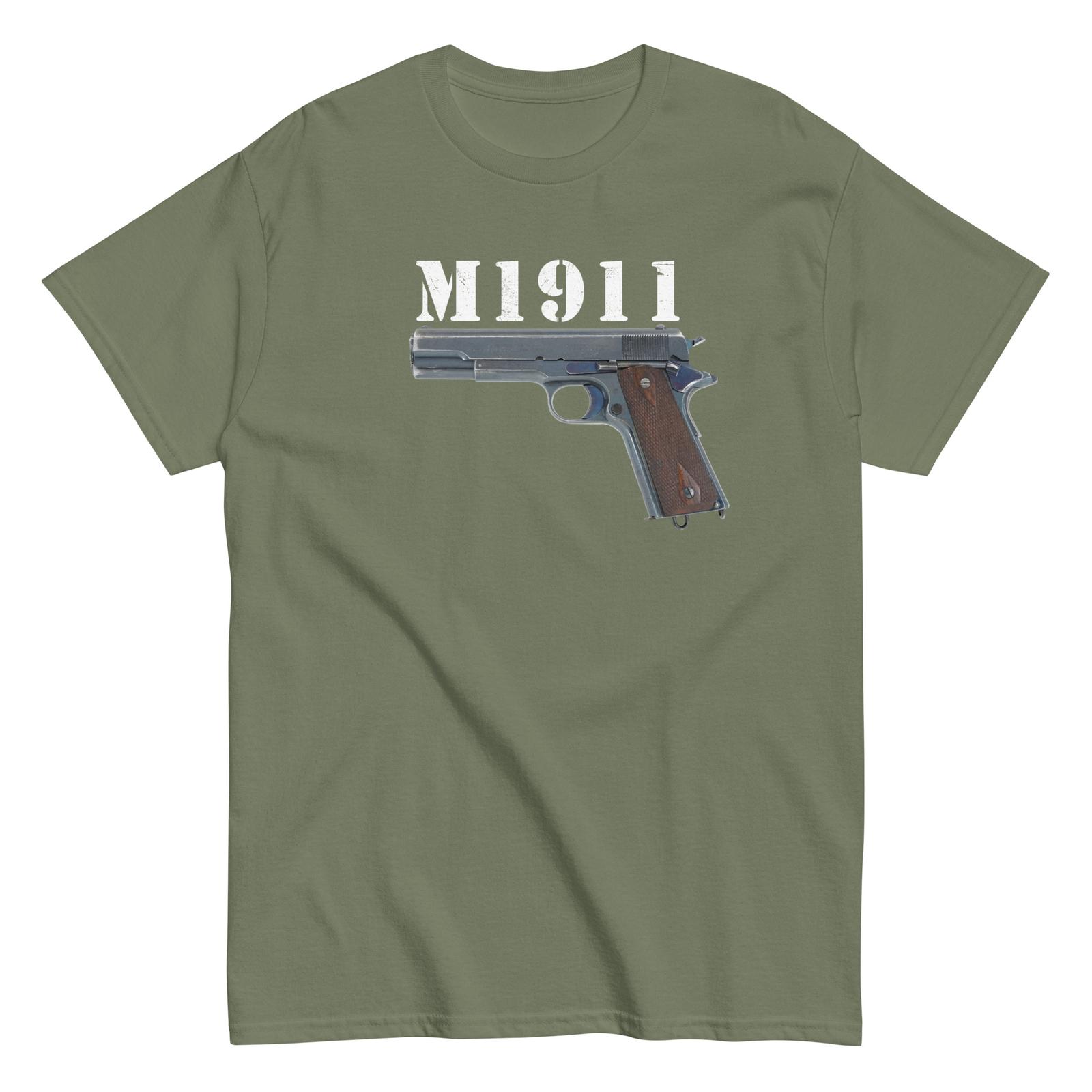 Army Gun Colt M1911 Unisex Classic T-shirt M